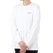 ルーカ（RVCA）（レディース）BANDANA BOX LOGO 長袖Tシャツ BD044066 WHT