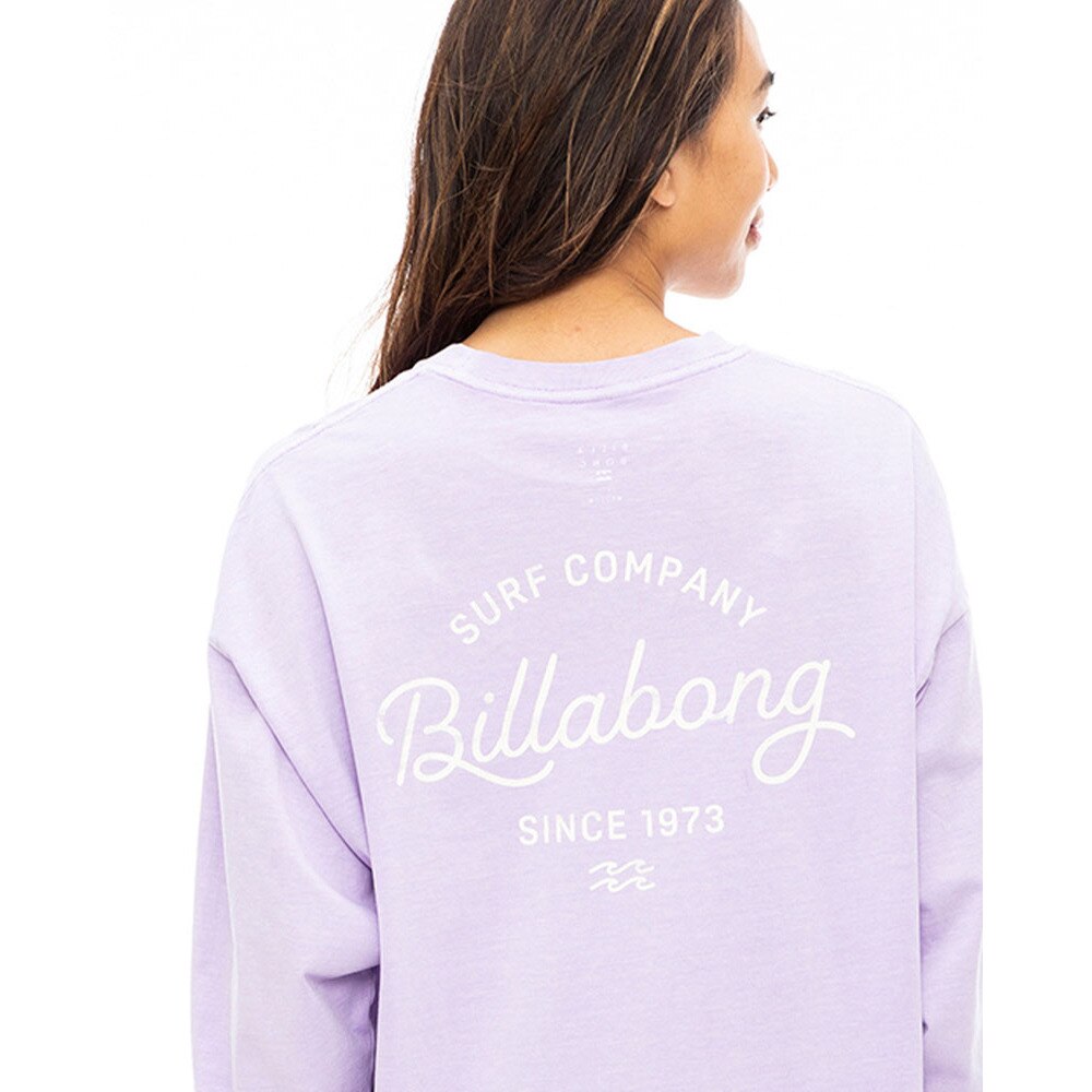 ビラボン（BILLABONG）（レディース）GRUNGE CLEAN SCRIPT LOGO ロングTシャツ BD014052 PNG0