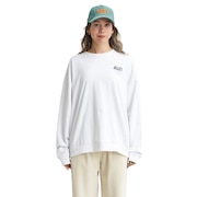 ロキシー（ROXY）（レディース）ミニ裏毛 トップス 長袖Tシャツ 23FWRLT234028WHT