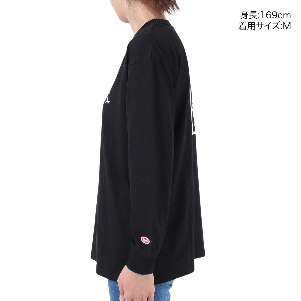 スライド（SLYDE）（レディース）GRAPHIC 長袖Ｔシャツ 2 SL23FWL-APP002BLK