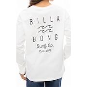(レディース)CLEAN LOGO LOOSE 長袖 Tシャツ BE014051 SCS