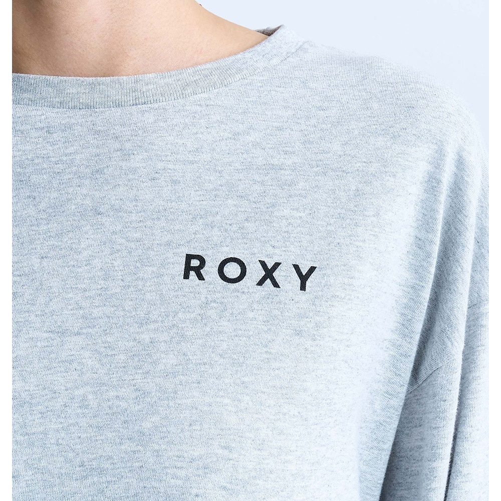 ロキシー（ROXY）（レディース）OUR STYLE FLOW 長袖Tシャツ ロンT 24FWRLT244047GRY