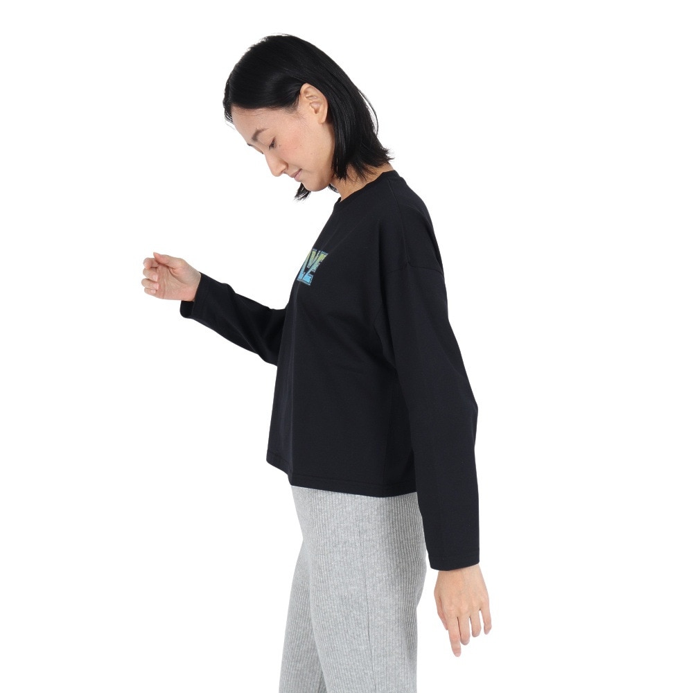 スライド（SLYDE）（レディース）SHORT LENGTH ロングスリーブTシャツ SL24FWL-APP004BLK