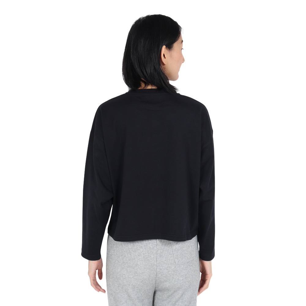 スライド（SLYDE）（レディース）SHORT LENGTH ロングスリーブTシャツ SL24FWL-APP004BLK