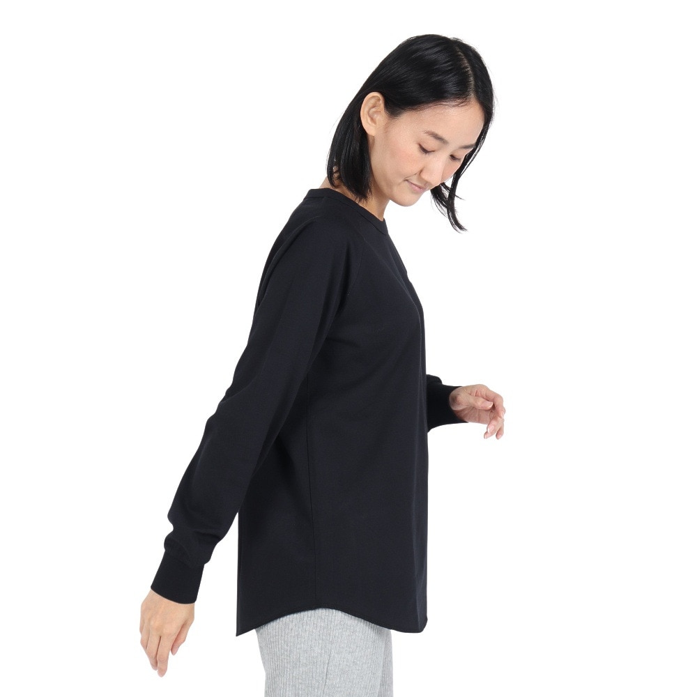 スライド（SLYDE）（レディース）ラグラン ロングスリーブTシャツ SL24FWL-APP005BLK