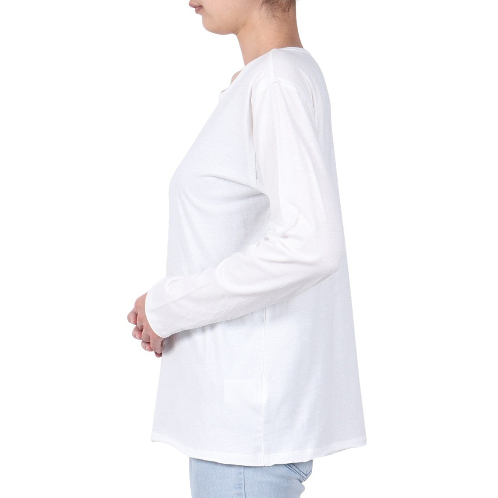 ロキシー（ROXY）（レディース）ビーチ フレックス 長袖Tシャツ ロンT 25SPRLT251080WHT