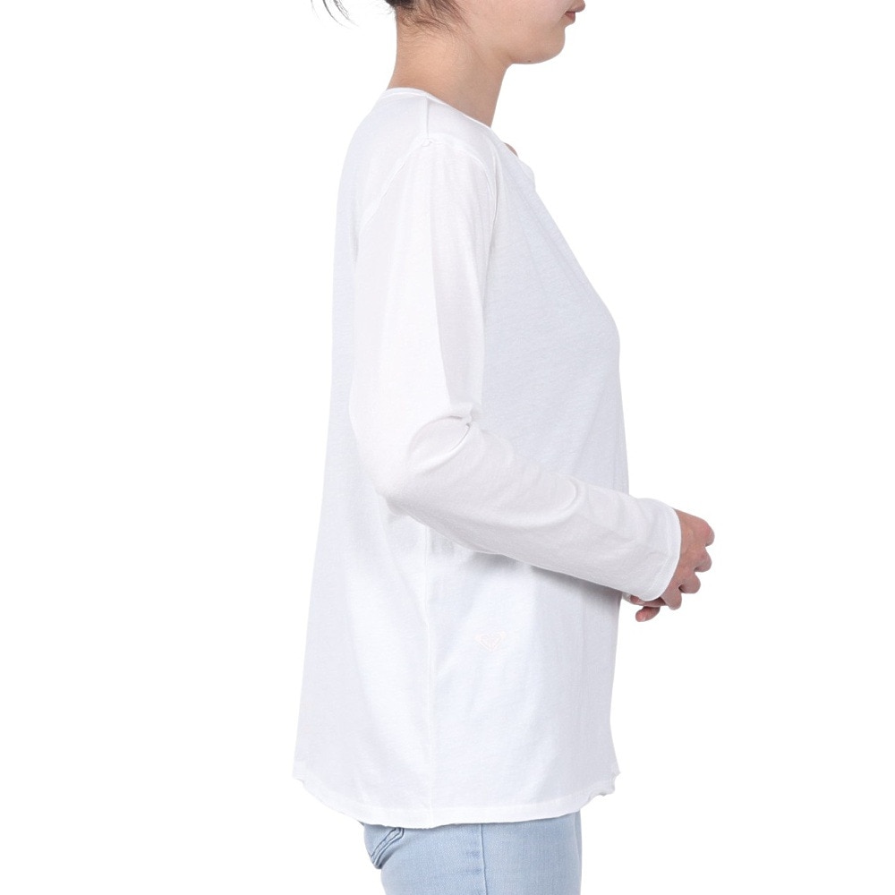 ロキシー（ROXY）（レディース）ビーチ フレックス 長袖Tシャツ ロンT 25SPRLT251080WHT