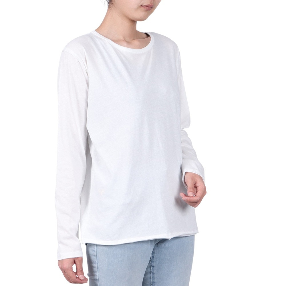 ロキシー（ROXY）（レディース）ビーチ フレックス 長袖Tシャツ ロンT 25SPRLT251080WHT