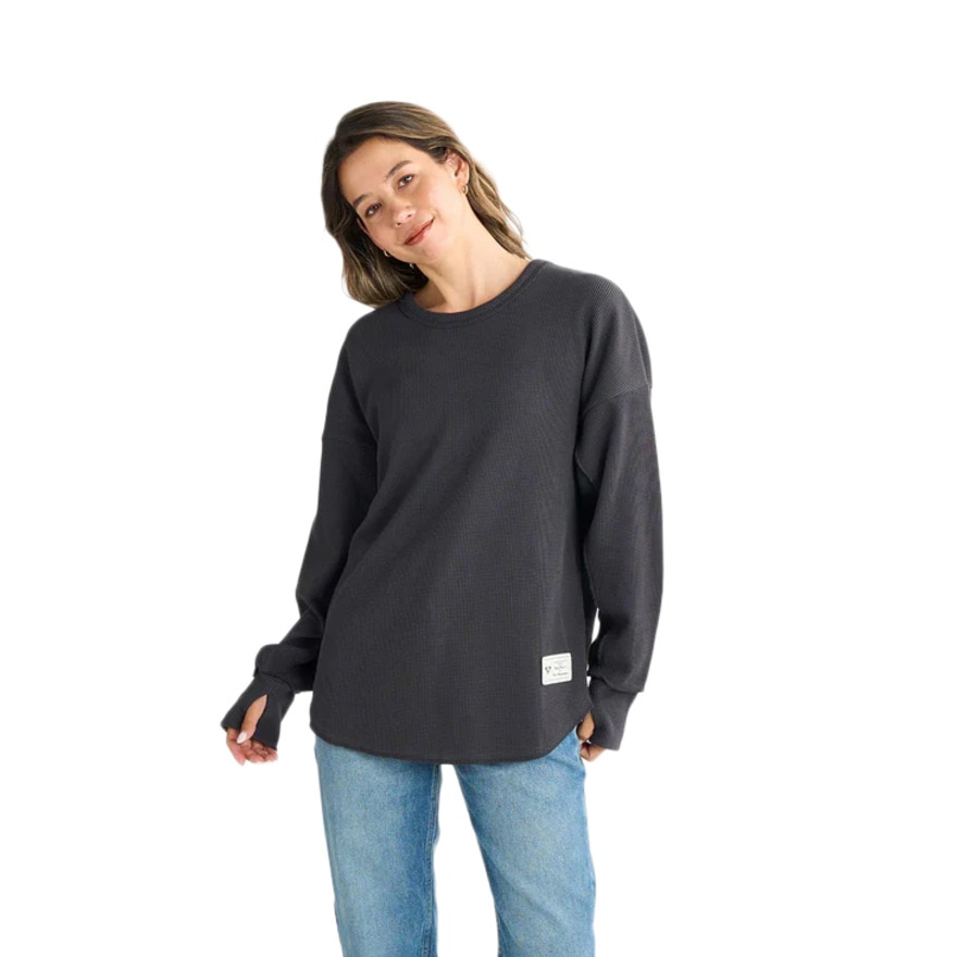 ロキシー（ROXY）（レディース）AS YOU WISH 長袖Tシャツ ロンT 25SPRLT251085BBK