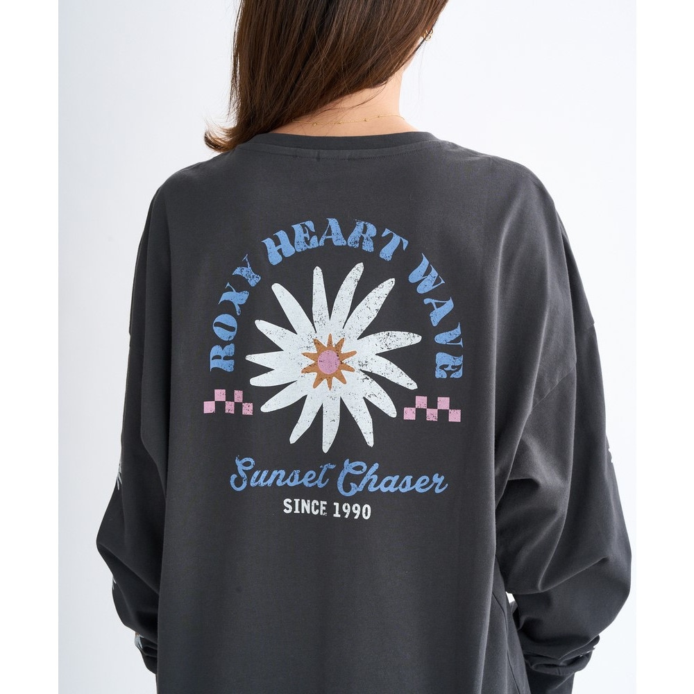 ロキシー（ROXY）（レディース）BELLIS 長袖Tシャツ 25FWRLT254033BBK