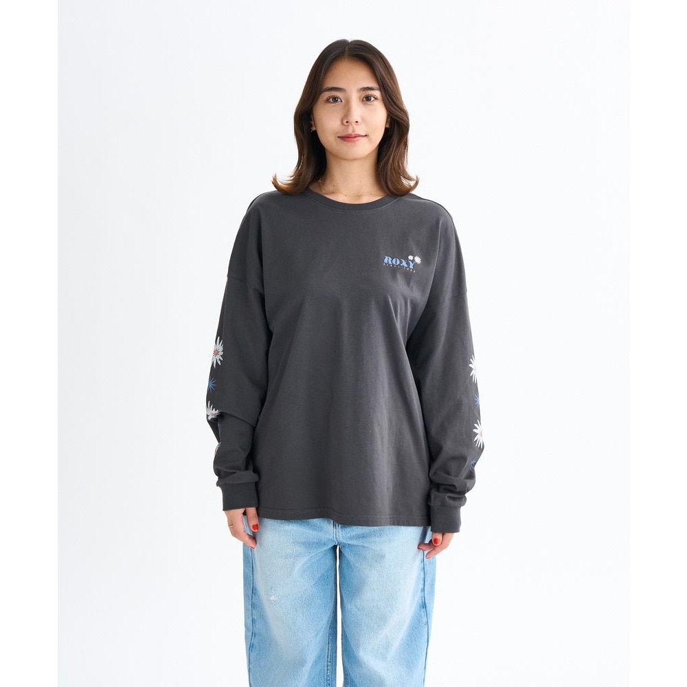 ロキシー（ROXY）（レディース）BELLIS 長袖Tシャツ 25FWRLT254033BBK