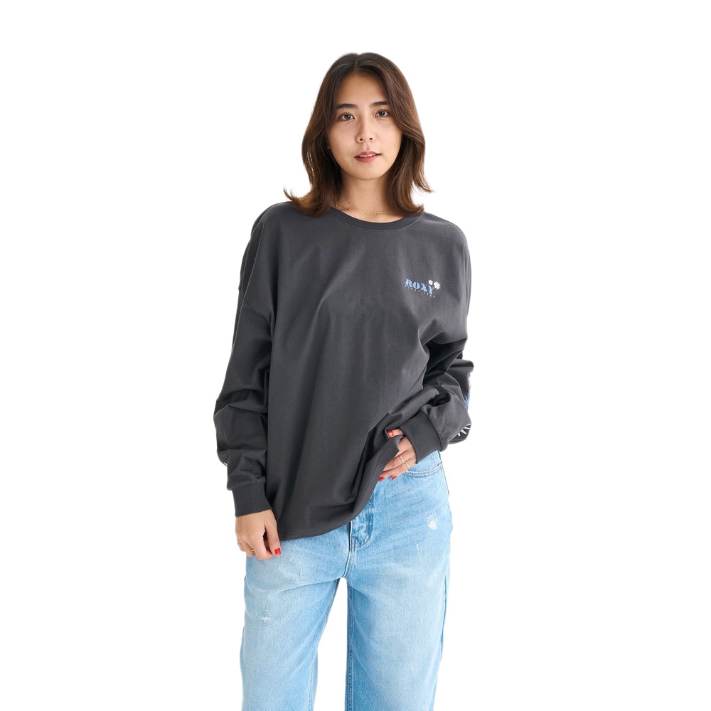 ロキシー（ROXY）（レディース）BELLIS 長袖Tシャツ 25FWRLT254033BBK
