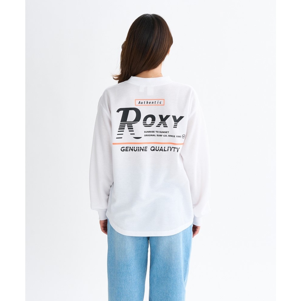 ロキシー（ROXY）（レディース）AUTHENTIC 長袖トップス 25FWRLT254041WHT