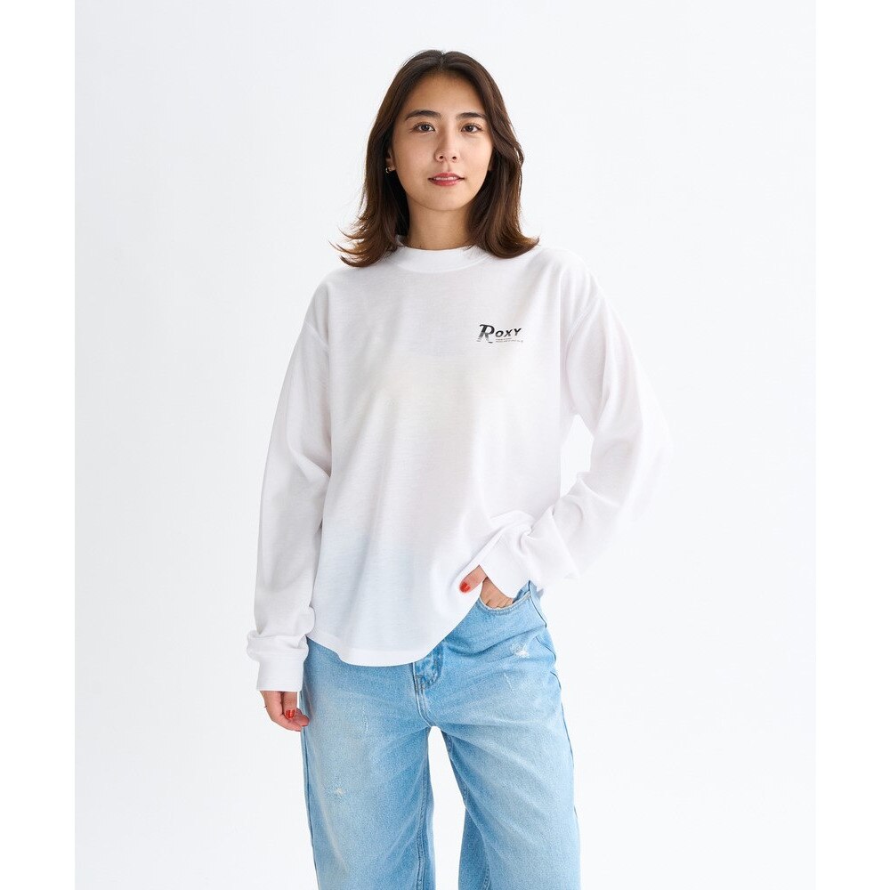 ロキシー（ROXY）（レディース）AUTHENTIC 長袖トップス 25FWRLT254041WHT