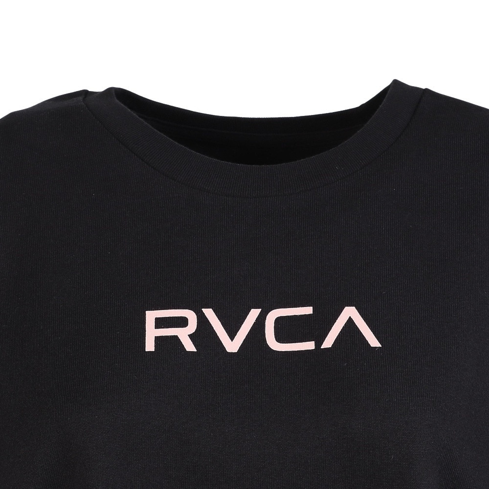 ルーカ（RVCA）（レディース）BANDANA VA ボックス ロゴ 長袖Tシャツ BF044052 BLK