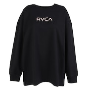 (レディース)BANDANA VA ボックス ロゴ 長袖Tシャツ BF044052 BLK