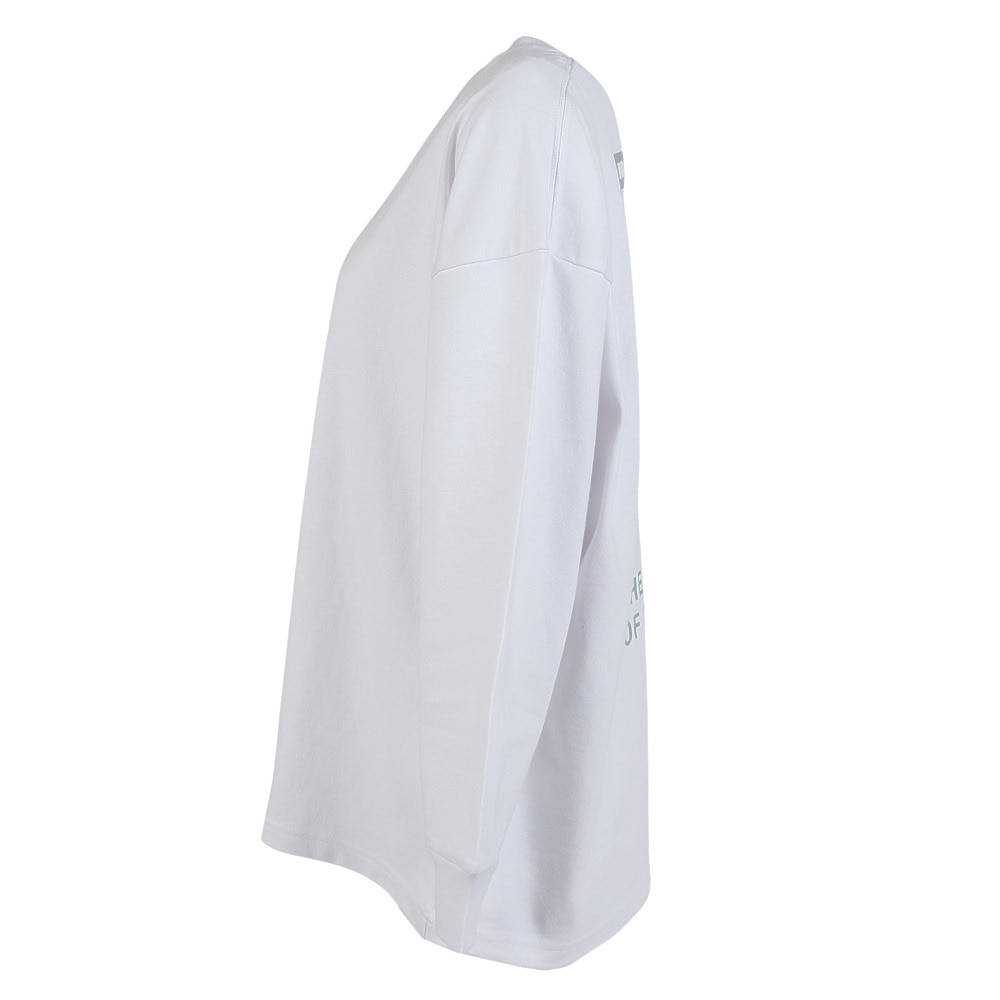 ルーカ（RVCA）（レディース）BANDANA VA ボックス ロゴ 長袖Tシャツ BF044052 WHT