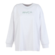 (レディース)BANDANA VA ボックス ロゴ 長袖Tシャツ BF044052 WHT