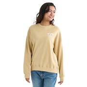 (レディース)SQUARELOGO BOYFIT スウェットクルーネックトレーナー BF014004 LTO