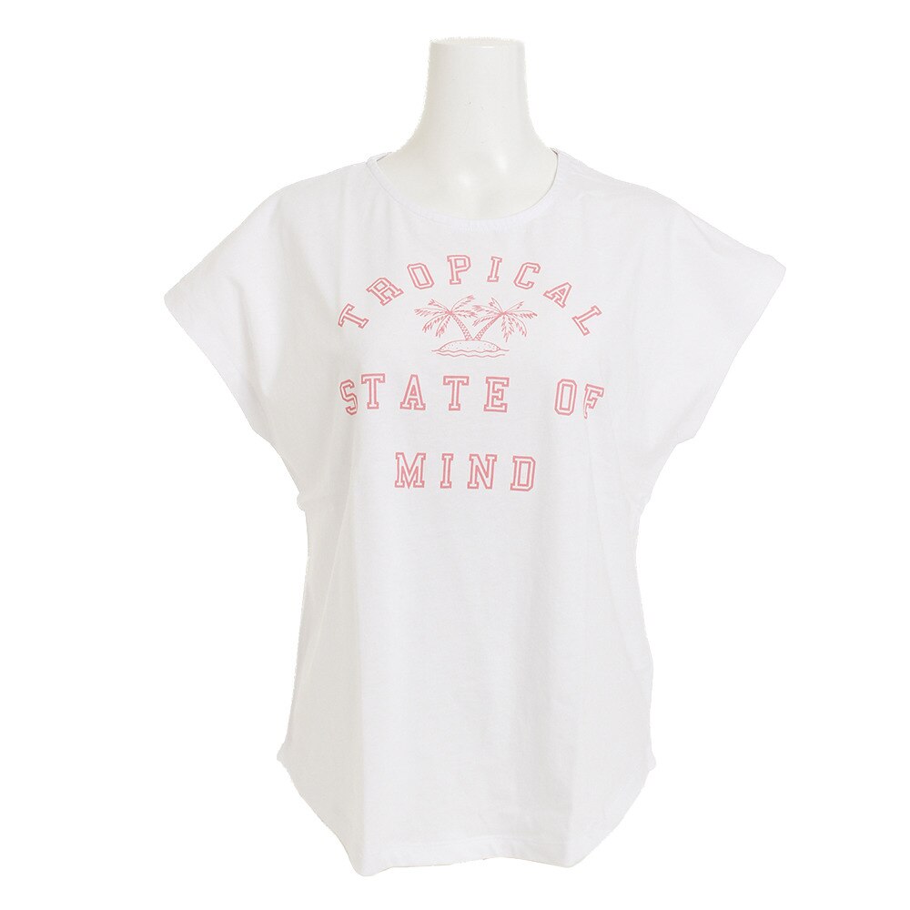  Tシャツ レディース 半袖 STATE OF MIND CRV 870SW8CD2095 WHT オンライン価格