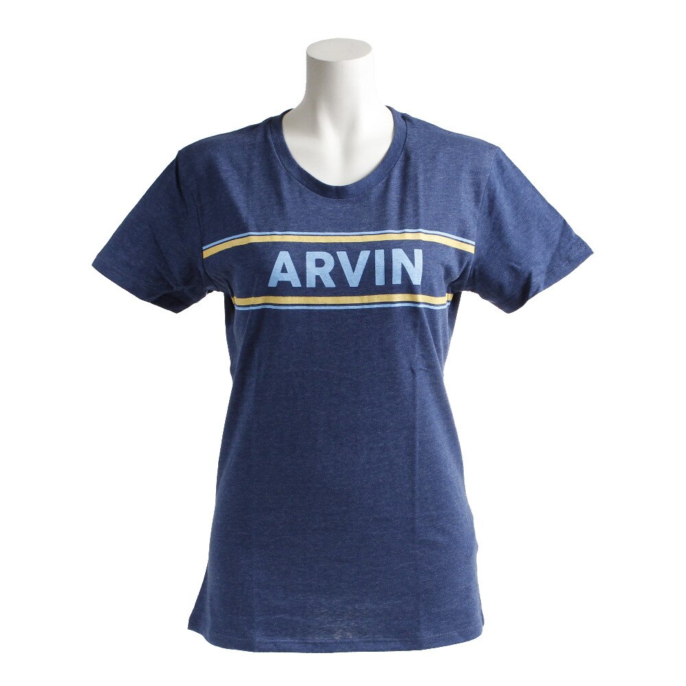  Tシャツ レディース 半袖 ARVIN スリム 870SW8CD2120 NVY オンライン価格