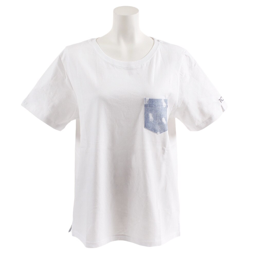  Tシャツ 半袖 FADED PRINT POCKET 19SPRST191601YWHT