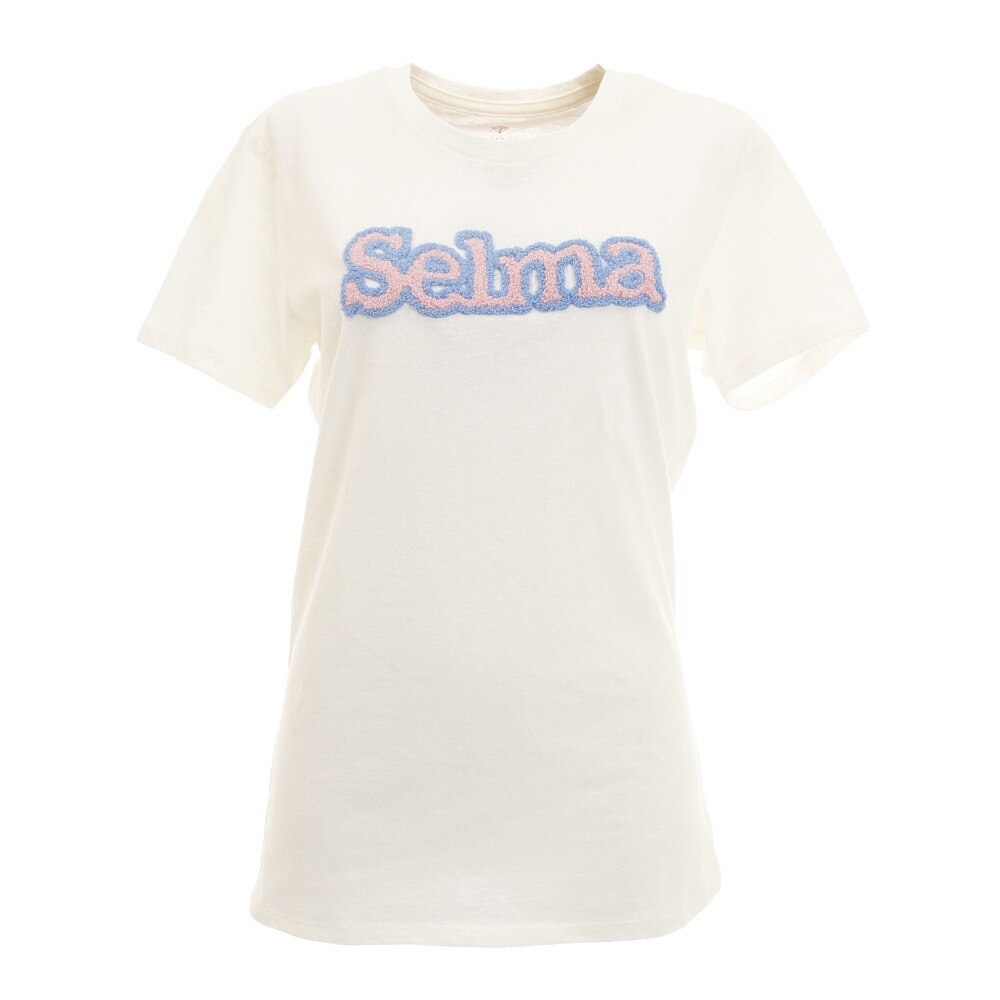  Tシャツ レディース 半袖 スリム 870SW9CD6416 WHT