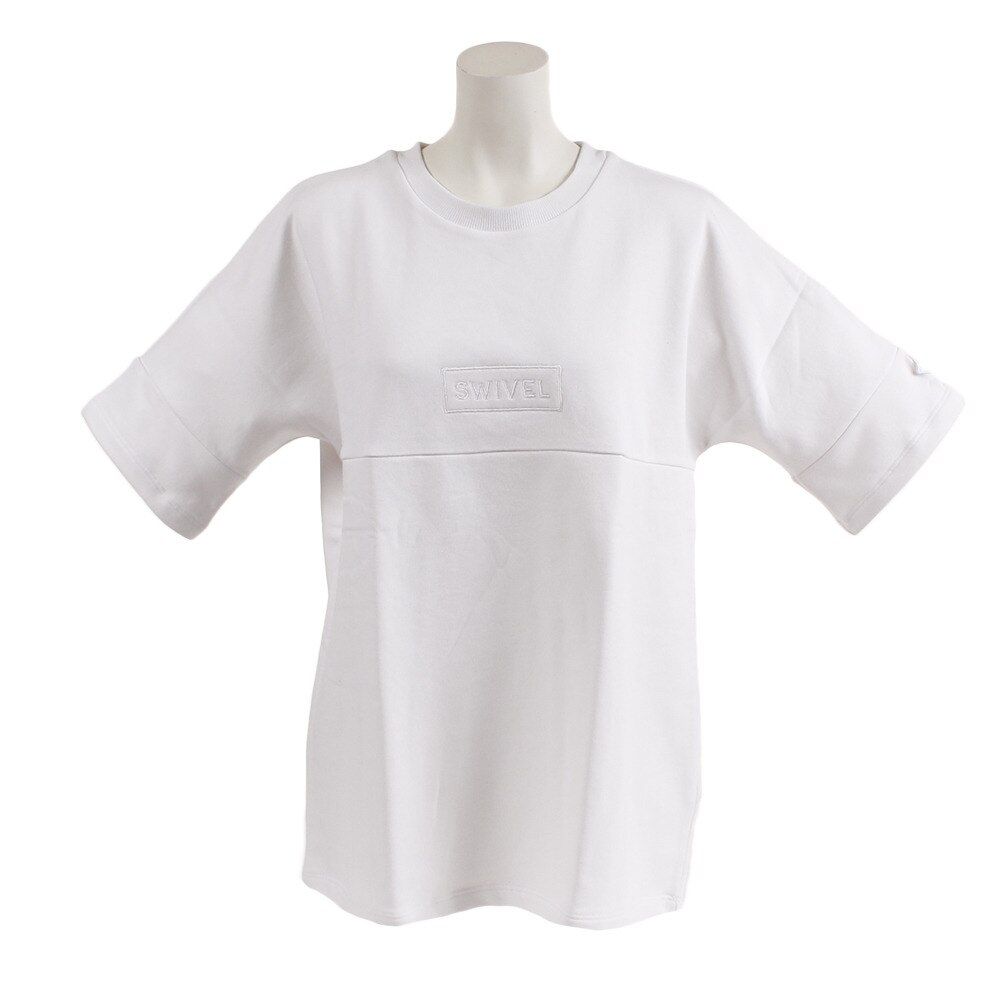  Tシャツ レディース 半袖 BASIC CUT BOXY 870SW9CD6425WHT