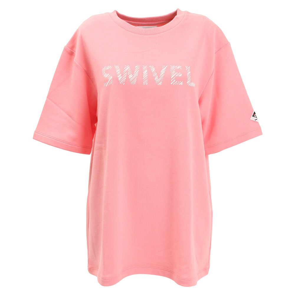 Tシャツ レディース 半袖 THICK RUBBER プリント 870SW9CD6426 PNK