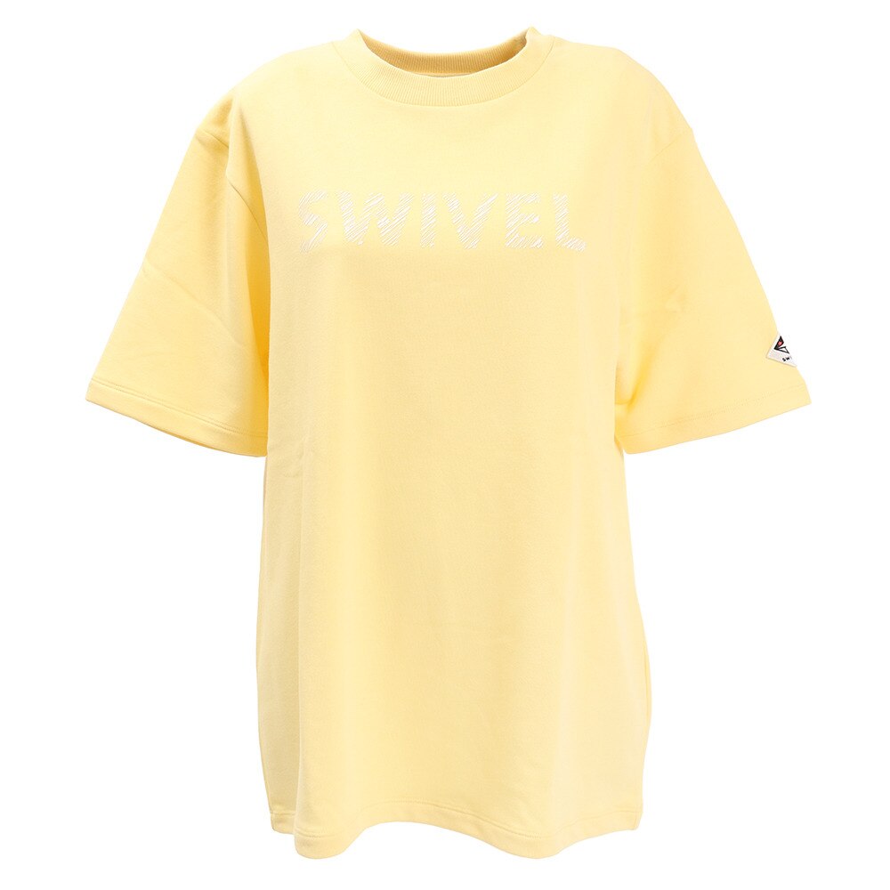 Tシャツ レディース 半袖 THICK RUBBER プリント 870SW9CD6426 YEL