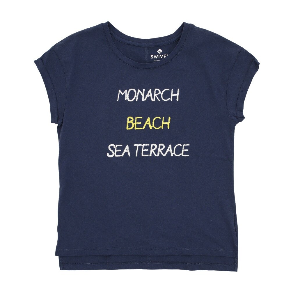  Tシャツ レディース 半袖 MONARCH BOXY 870SW9EG6421 NVY