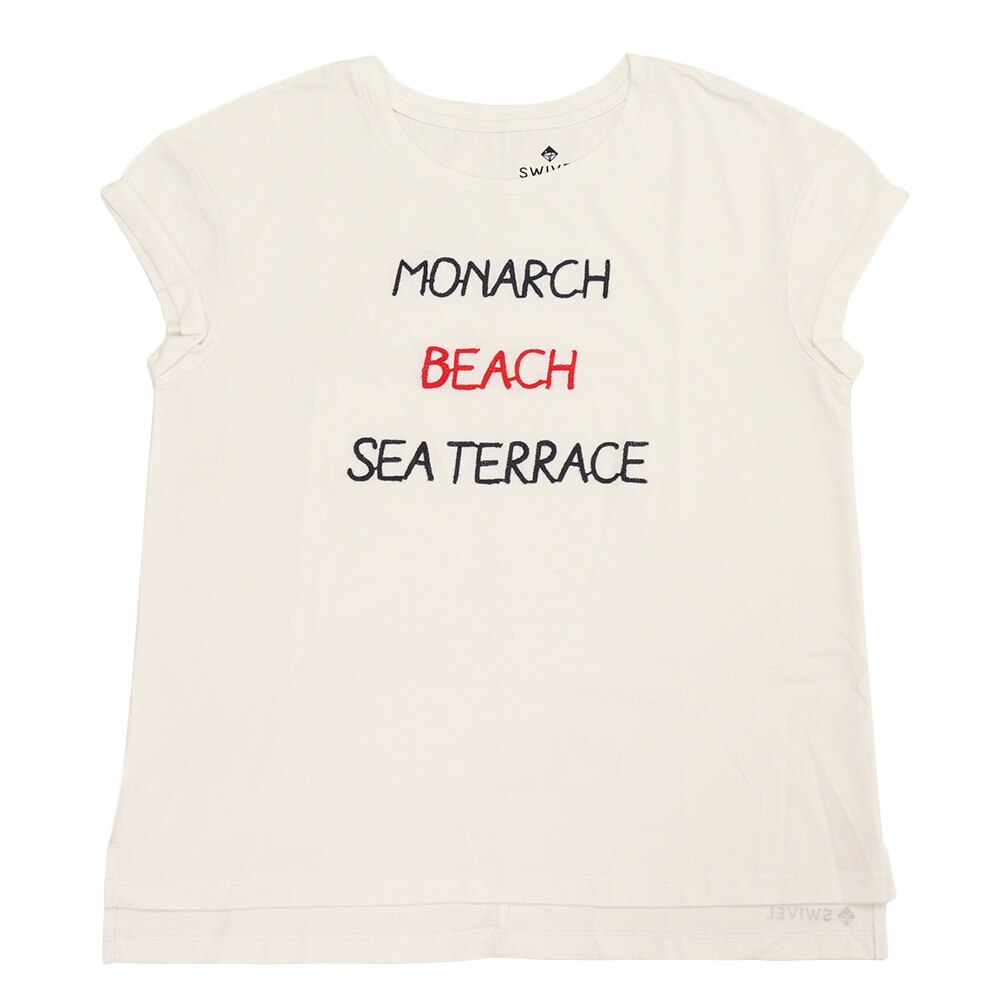  Tシャツ レディース 半袖 MONARCH ボックス 870SW9EG6421 WHT オンライン価格