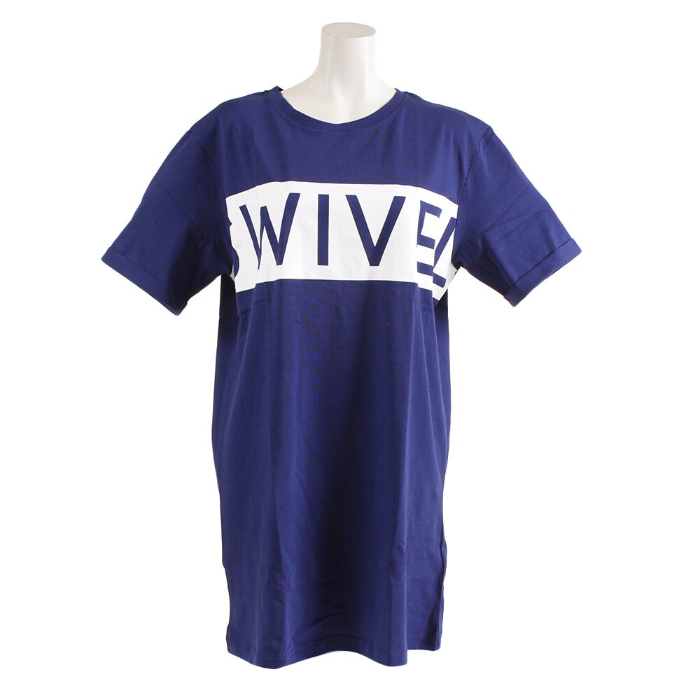  tシャツ 半袖 ロゴプリント ドレス 870SW9EG6431 NVY