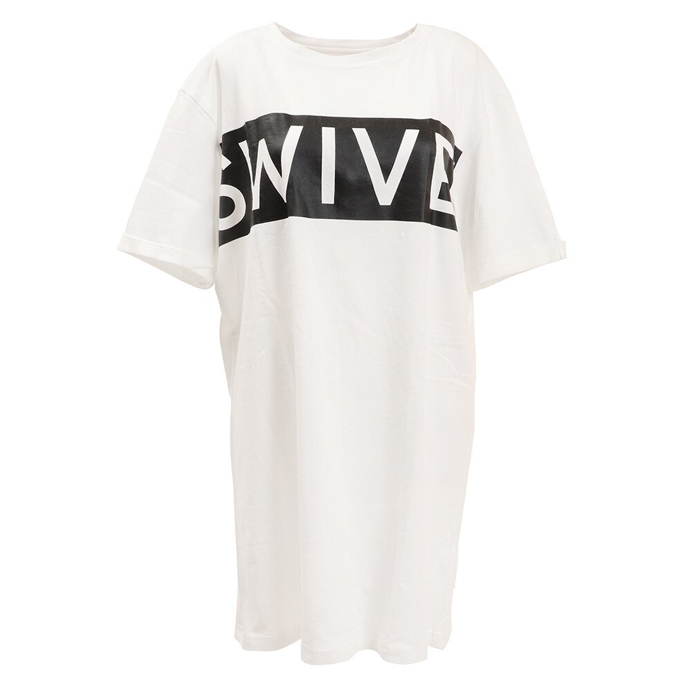  tシャツ 半袖 ロゴプリント ドレス 870SW9EG6431 WHT