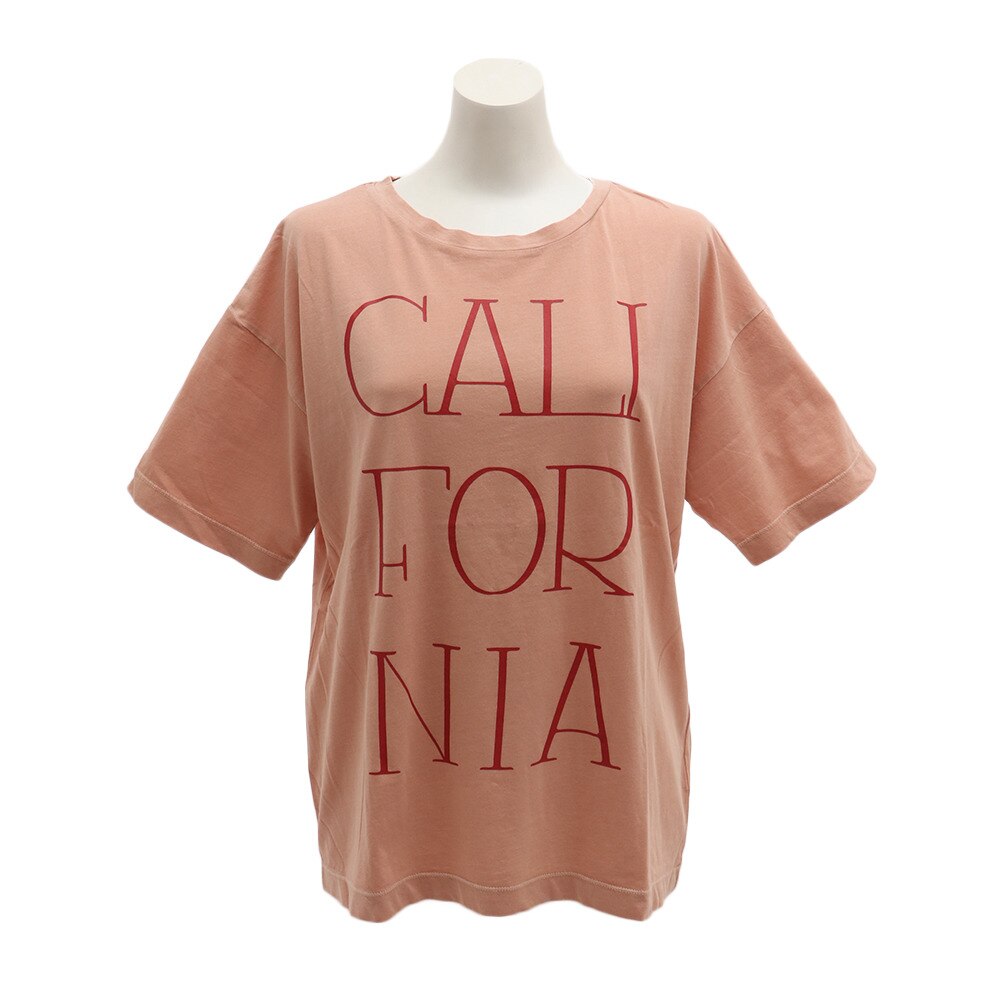  Tシャツ レディース 半袖 ロゴ 527506-PNK オンライン価格