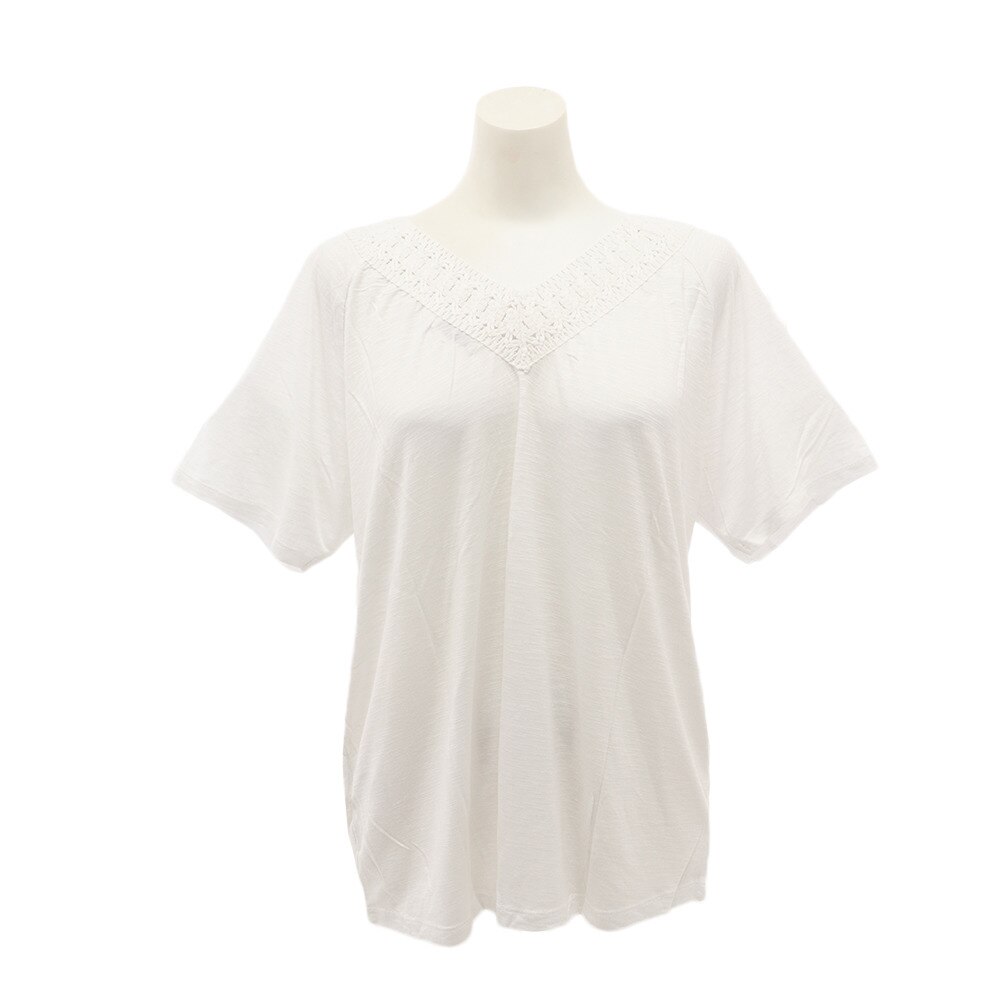  Tシャツ レディース 半袖 628500WHT