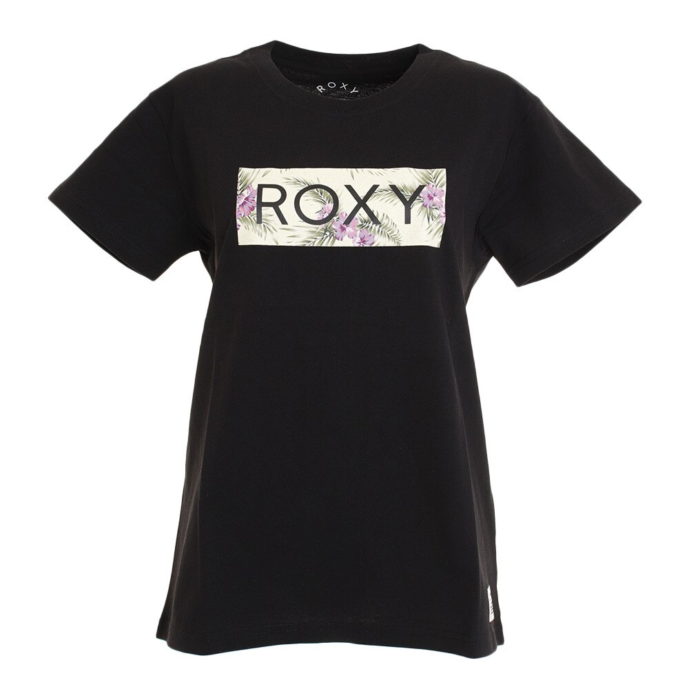 Tシャツ レディース 半袖 ボタニカル ロゴ 20SPRST201080BLK オンライン価格