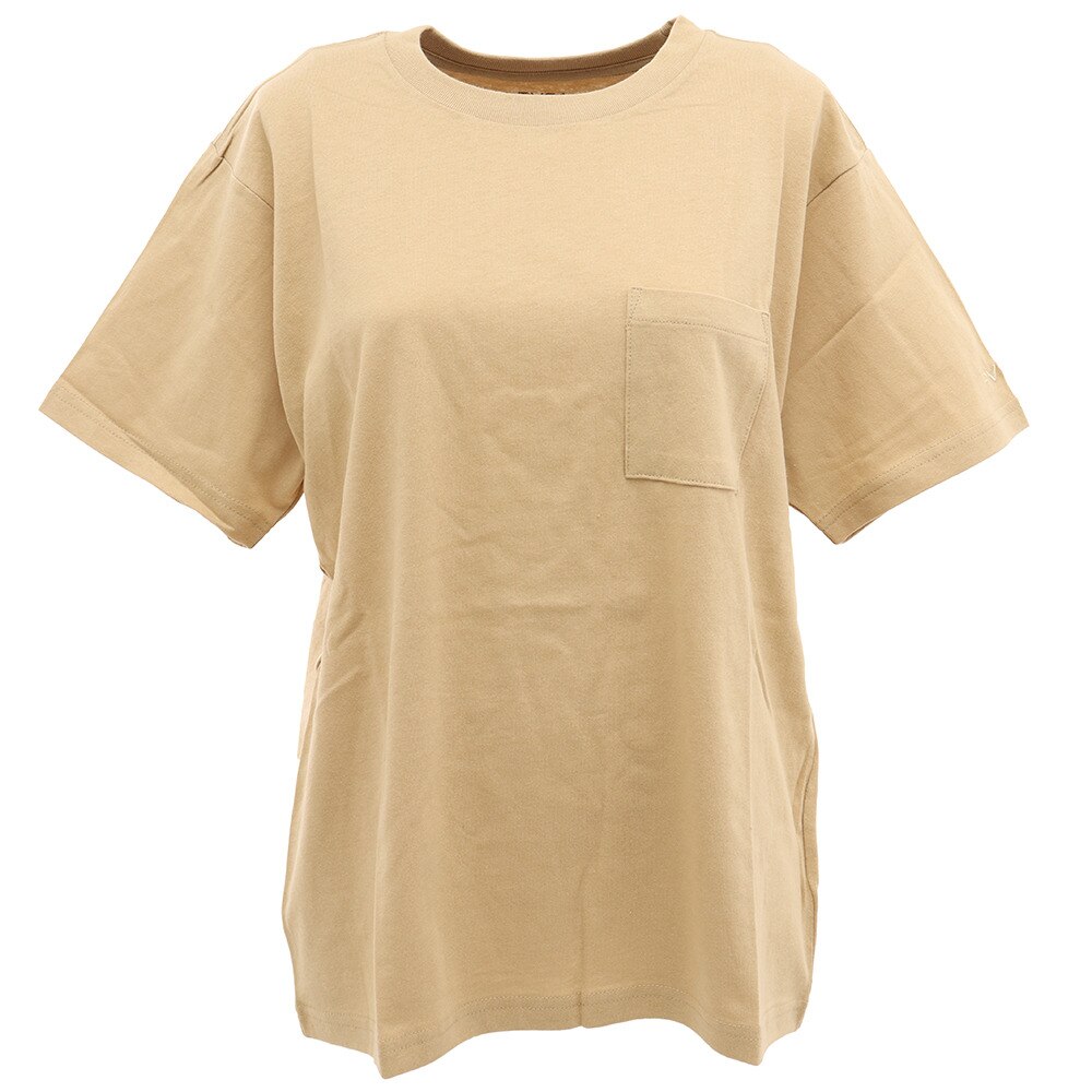  Tシャツ レディース 半袖 BACK POCKET BA043212 TAN