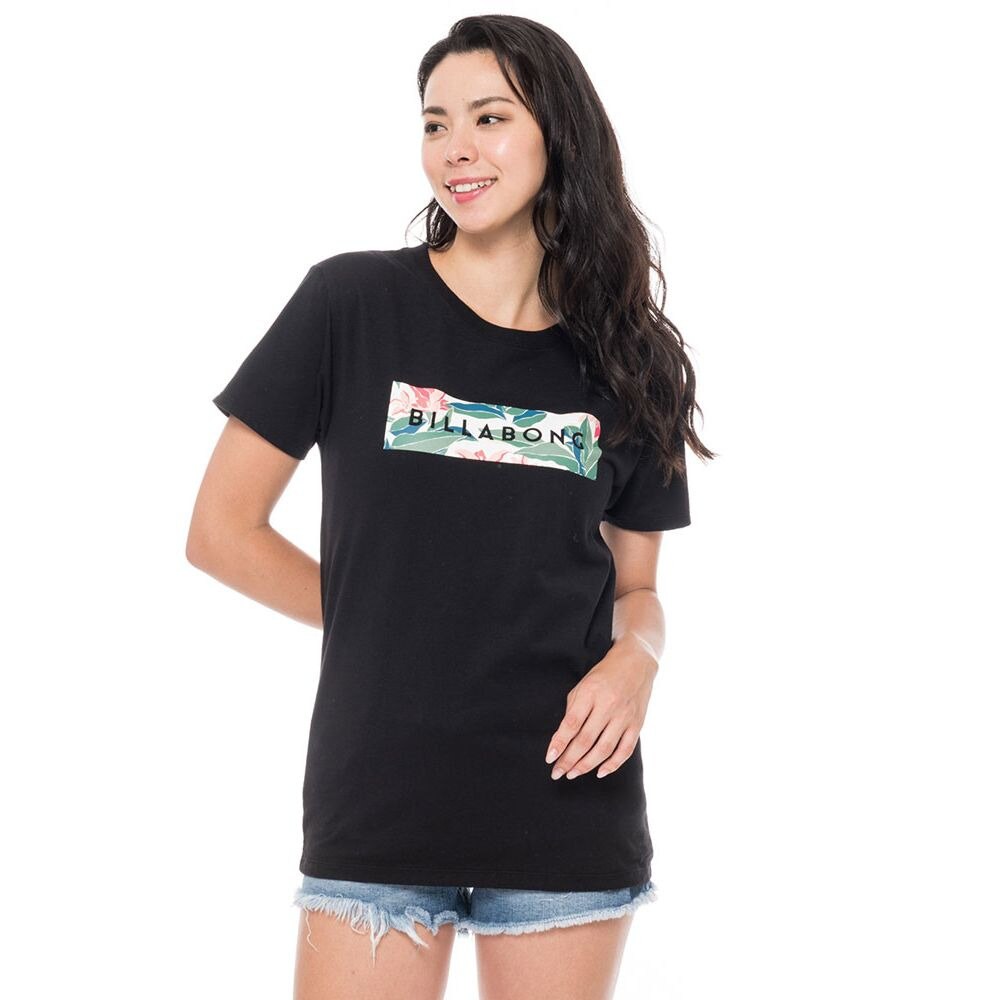  Tシャツ レディース 半袖 ボックスロゴ BA013206 BLK オンライン価格
