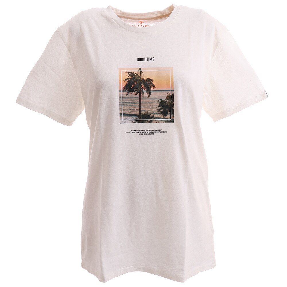  Tシャツ レディース 半袖 PHOTO 870SW0CD3263 WHT オンライン価格