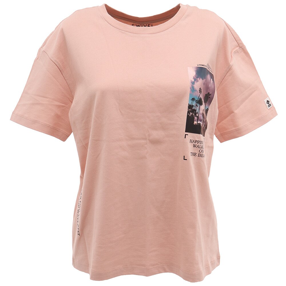  Tシャツ レディース 半袖 プリント 870SW0EG3270 PNK オンライン価格