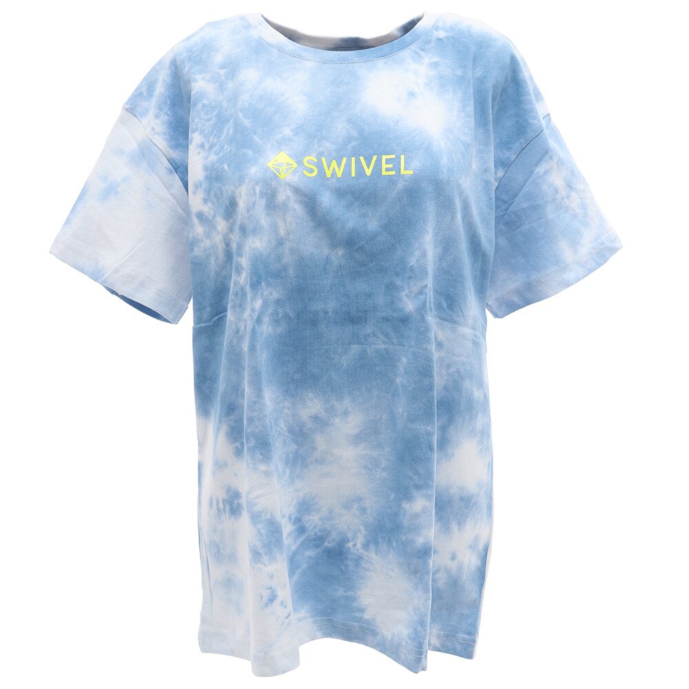  Tシャツ レディース 半袖 タイダイ 870SW0EG3274 BLU