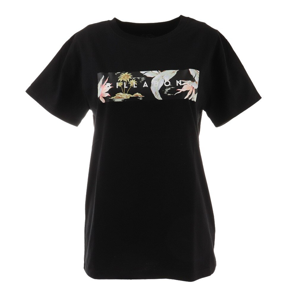  ボックスロゴTシャツ BB013202 BLK