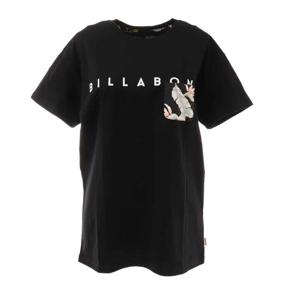  ロゴポケットTシャツ BB013205 BLK