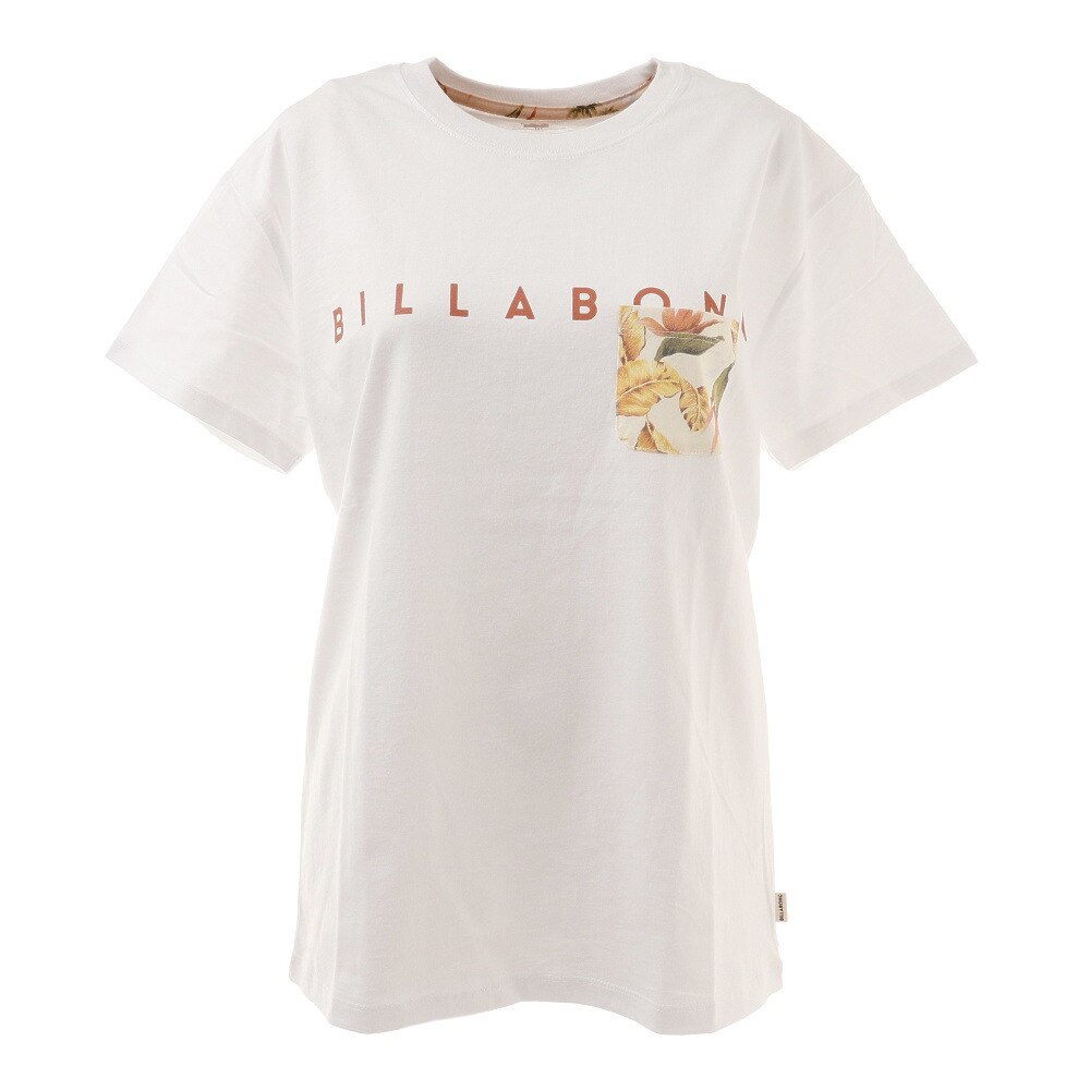  ロゴポケットTシャツ BB013205 WHT