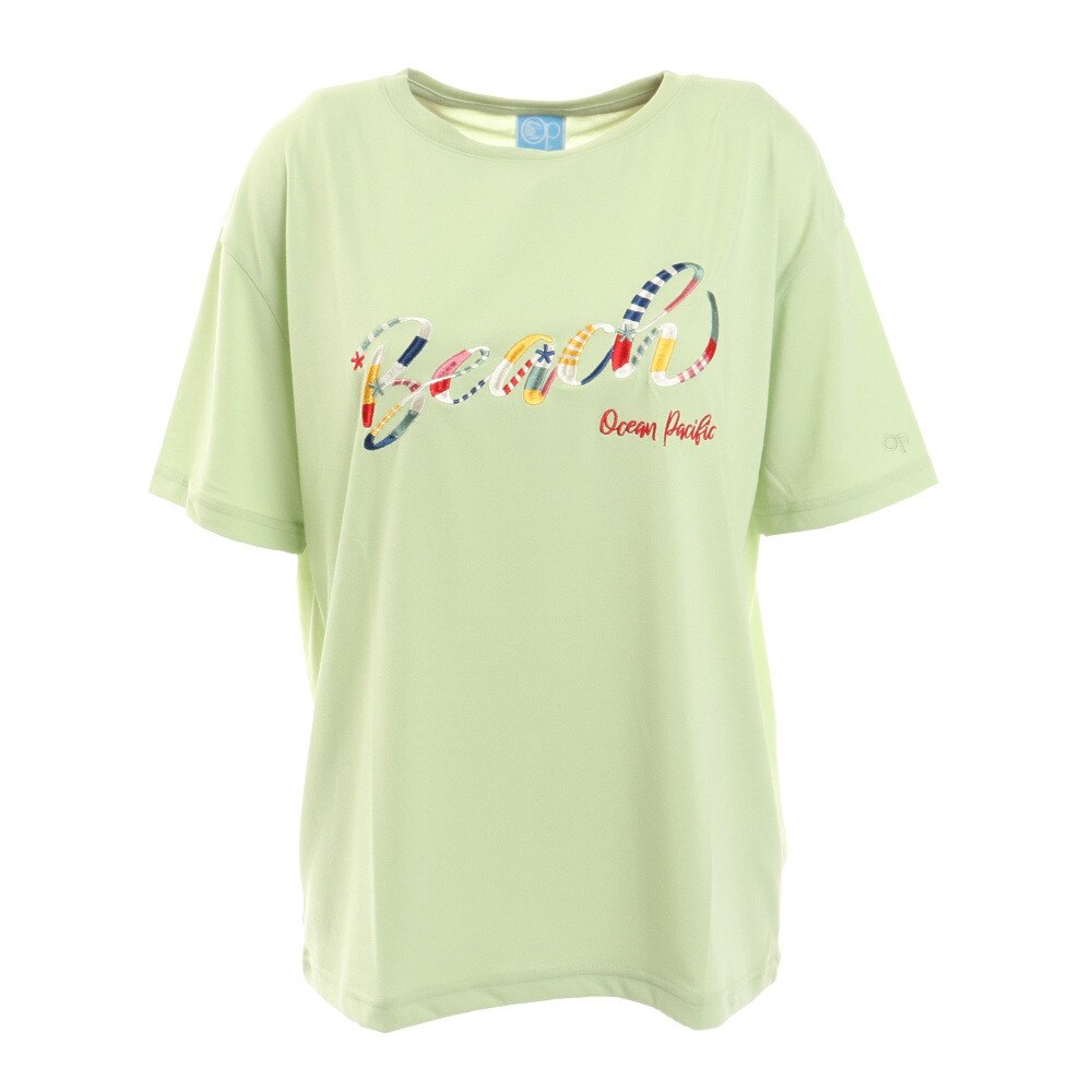  フロント刺繍 半袖Tシャツ 521506GRN