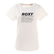 ロキシー（ROXY）（レディース）Tシャツ レディース 半袖 SCALE ラバープリント 21SP RST211074 WHT