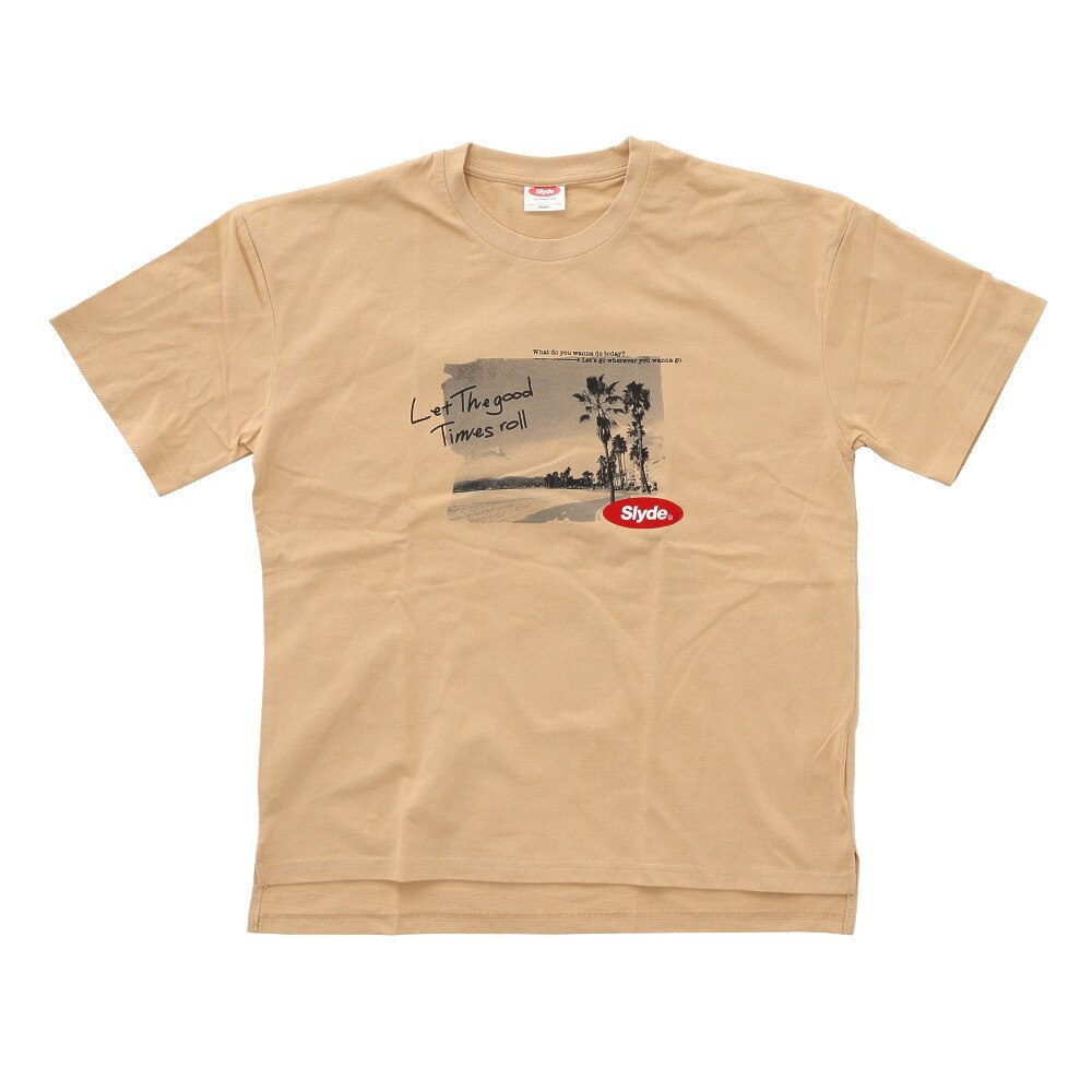  GRAPHIC 半袖ビッグTシャツ sl2021SS706-BEG