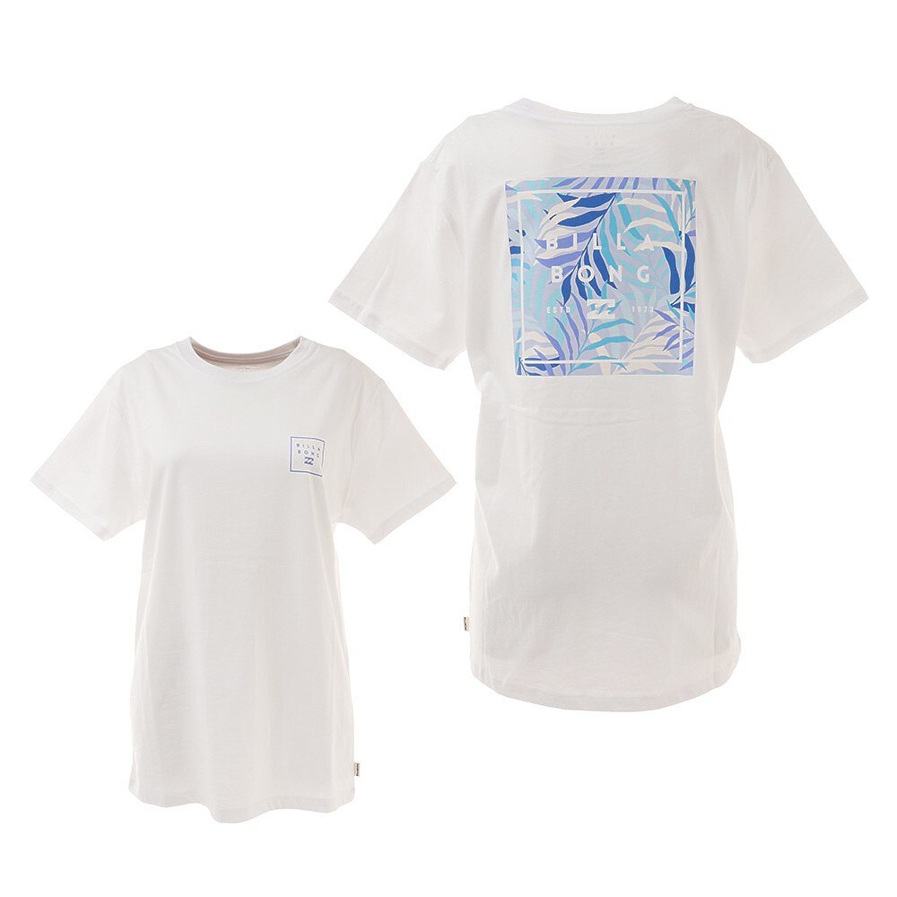  ショートスリーブ バックプリントTシャツ BB013224 WHT