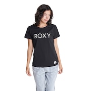 ロキシー（ROXY）（レディース）SPORTS 凹凸プリント Tシャツ 22SPRST221110BLK